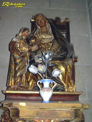 Santa Ana y Virgen niña- Foto Tiniebla