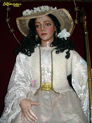 Divina Pastora de las almas.  Atribuida a Ruiz Gijon. Restaurada por D. José Guerra  - Foto Tiniebla